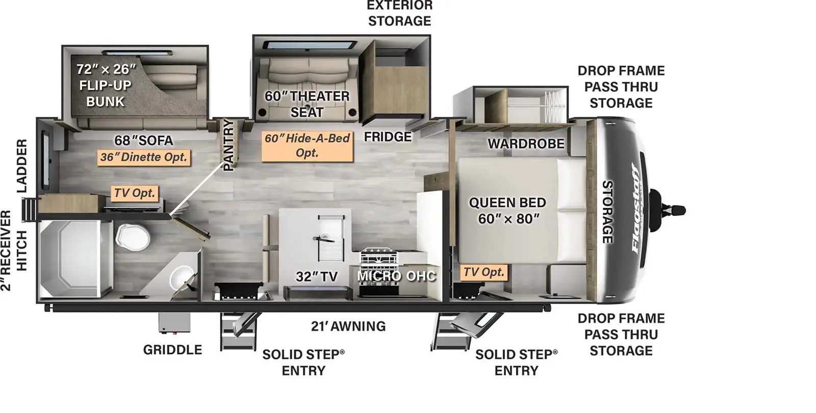 26BHW Floorplan Image